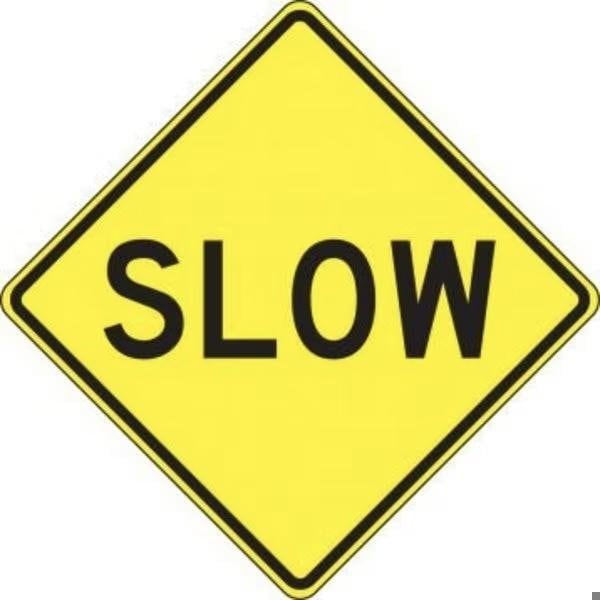 Accuform Traffic Sign, FRW456RA FRW456RA - main